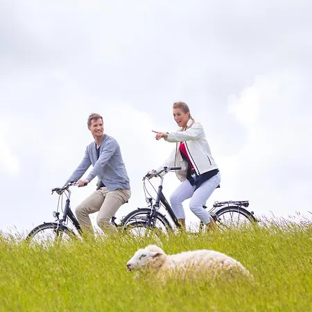 Nordseeglueck 16 Mit Grossem Balkon Und Sauna شقة *