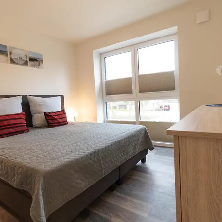 شقة Nordseeglueck 16 Mit Grossem Balkon Und Sauna *