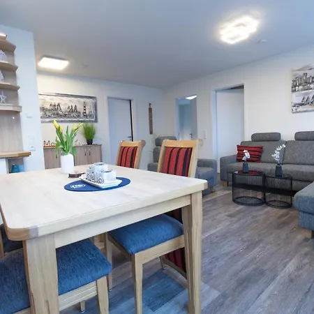 Nordseeglueck 16 Mit Grossem Balkon Und Sauna * دوروم