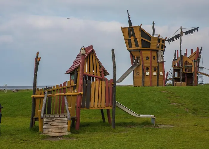 Nordseeglueck 16 Mit Grossem Balkon Und Sauna דירה *