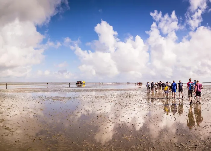 דירה Nordseeglueck 16 Mit Grossem Balkon Und Sauna דורום