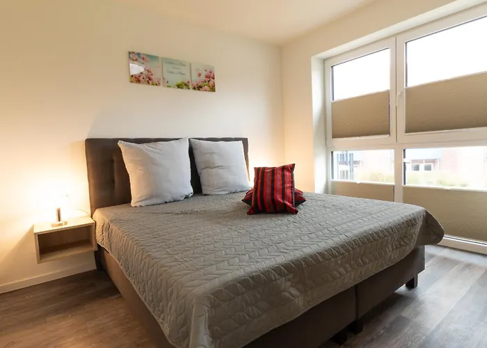 Nordseeglueck 16 Mit Grossem Balkon Und Sauna דירה *