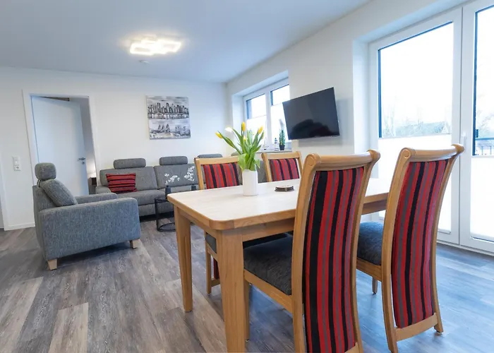 Nordseeglueck 16 Mit Grossem Balkon Und Sauna דירה דורום